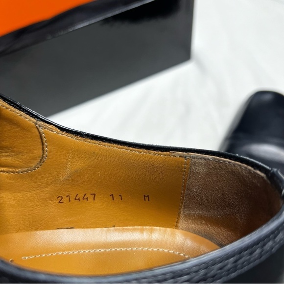 Magnanni LENNON Single Monk Strap Loafers Black Leather Mens Shoes 21447 - Picture 10 of 10